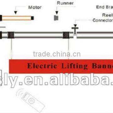 electric stage lifting banners