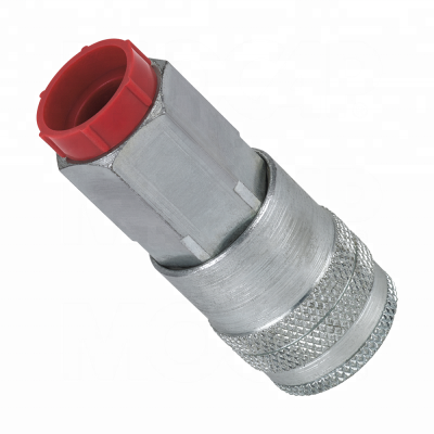 Female Threaded Ends Flat Faced O-Ring Fittings Round Plastic Threaded Hole Plugs FOP Series photo-2