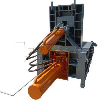 Horizontal Baling Press Waste Paper Press Mini Waste Paper Baler Recycling Baling Machine for Used Clothes
