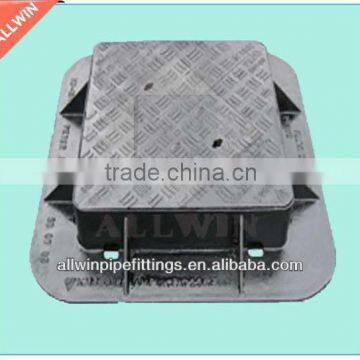 heavy duty ductile iron manhole cover EN124 D400