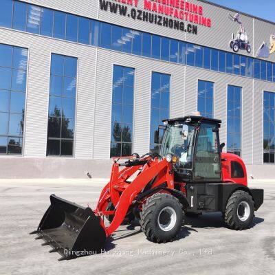 HZM 1.5ton Articulated Wheel Loader Manufacture Price Mini Radlader HZM916 Hoflader