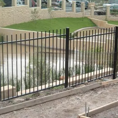 Engineered Steel Wrought Iron Garden Fence | The Classic Look with Modern Tubular Security