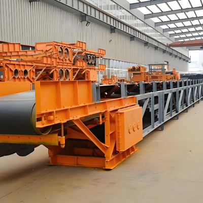 Настроенный промышленный стационарный ленточный конвейер DSJ80/40/40 для горнодобывающей промышленности, оборудование для обработки тяжелых промышленных материалов