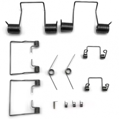Двойная спиральная торсионная пружина из углеродистой стали для промышленного использования