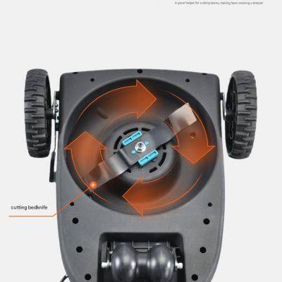 600W Handheld Push Electric Lawn Mower | Portable Lithium Battery Grass Trimmer | Multifunctional Garden Tool for Lawn Pruning & Weed Removal photo-5