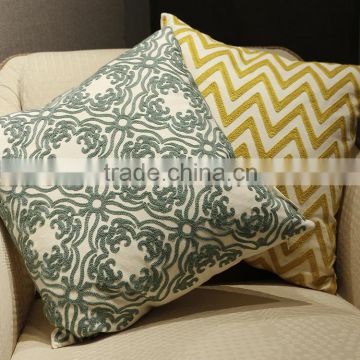 Top Quality chinese embroidered cushion cover pillow cover