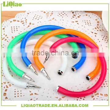 Colorful fashion bracelet type cheap ball pen