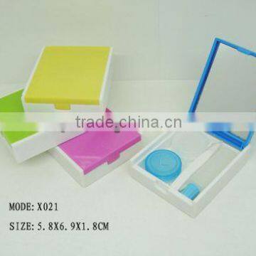 2013 new style travel contact lens case travel contact lens case,contact lenses solutions