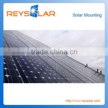 mounting system for tile roof install solar pv mounting hook system metal roof tile