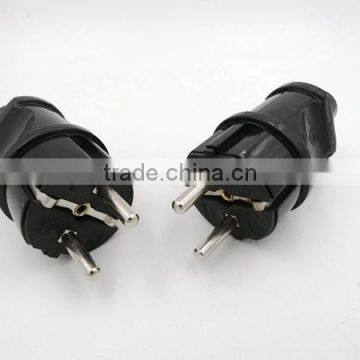 European Detachable Schuko Type Rewireable AC Power Plug 250V 16A photo-3