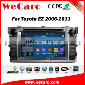 Wecaro WC-TE7029 android 5.1.1 car radio navigation system for Toyota EZ 2006-2011 dvd gps stereo WIFI 3G Playstore