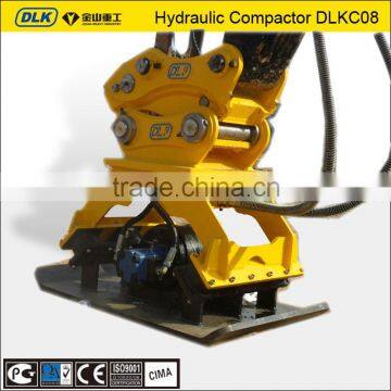 Hydraulic plate compactor for Kubota excavator