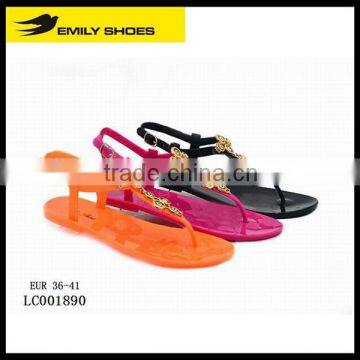 Fashion lady women shoes summer jelly sandal