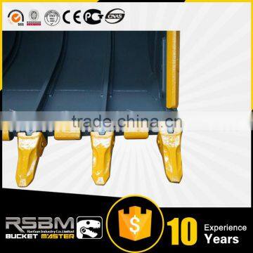 HOT Product HARDOX500 NM400 ISO-certified Excavator Reinforced Bucket for 1-80t Excavator photo-5