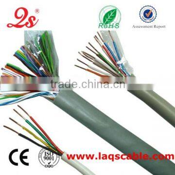 0.4mm 0.5mm CCA telephone cable 2 core cable