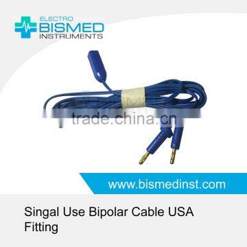 Singal Use Bipolar Cable USA Fitting