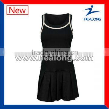 New model girl dress Girl tennis dress sublimation tennis uniforms