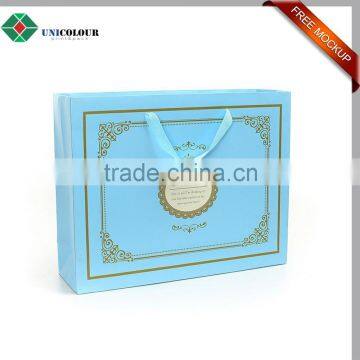 Custom Luxury Logo Paper Bag With Different Handle Types photo-5
