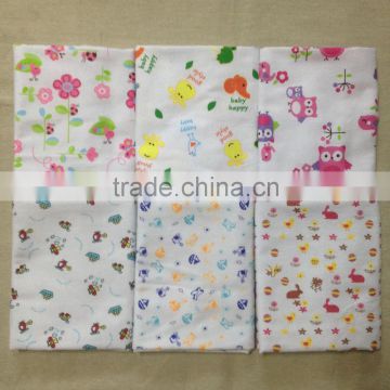 100%cotton printing flannel baby diaperr