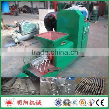 No chemical binder Best quality CE approved sawdust charcoal briquette press machine 008615039052281