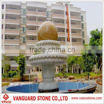 Garden Granite Floating Ball Fountain