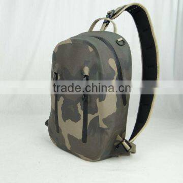 Camo waterproof backpack for travel or hiking