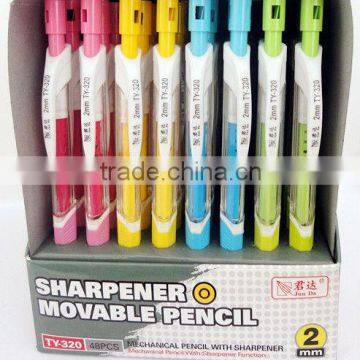 2.0 mechanical pencil with sharpener