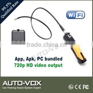 8.5mm handheld pipe inspection camera with 6 LED lights