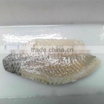 Frozen Tilapia fillet skin off IQF