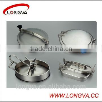 sanitary stainless steel tank manhole cover