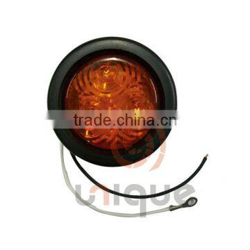 2" ROUND Waterproof 3 LEDs Universal TRUCK tail Light, stop/turn/reverse light,waterproof