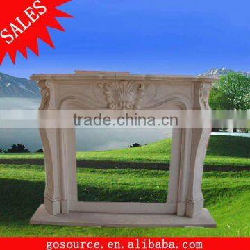 marble fireplace insert