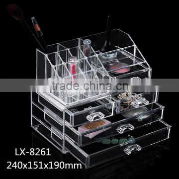 2016 Newest different style makeup boxes high quality fashional cosmetic organizer storage                        
                                                Quality Choice