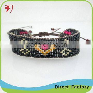 Cheapest handmade braided bell friendship bracelet for sale