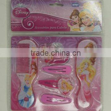 OEM SERVICE--6PCS PRINCESS HAIR ACCESSORIES SET