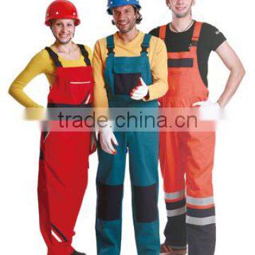 High performance Fr protective clothing 100% cotton flame retardant bib pants