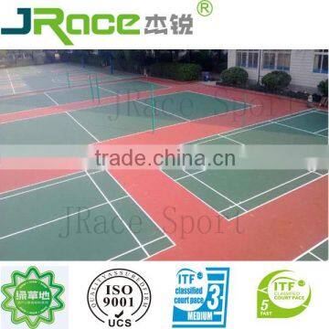 SPU paint sports court flooring material