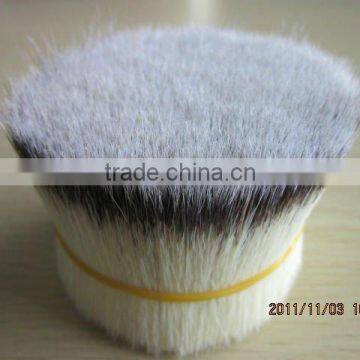 Imitation badger fiber for shaving brush