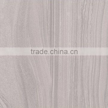 30x30 Light Grey Golden Line Stone Look Ceramic Tile for Bathroom photo-2