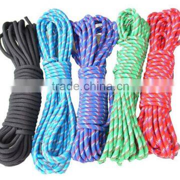 2014 Hot outdoor sports downhill static 10 mm climbing rope wholesale