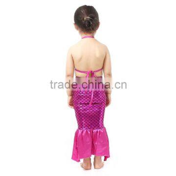 2016New Fashion Mermaid Bikini Wholesale Baby Girls Vintage Swimming Outfit Set photo-3
