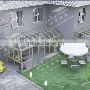 Aluminum Profile Glass Balcony Sunroom/glass Houses/greenroom/house/garden House/sunrooms photo-4