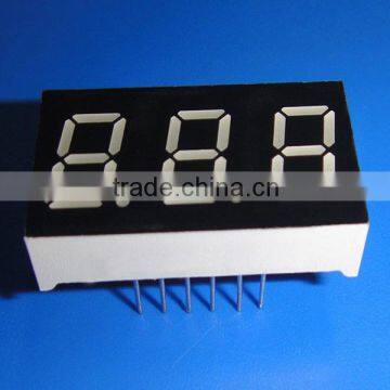 0.25" digital products small 7 segment led display 3 digit