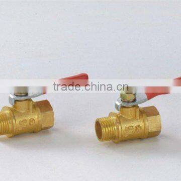 brass MF ball valve for water heating