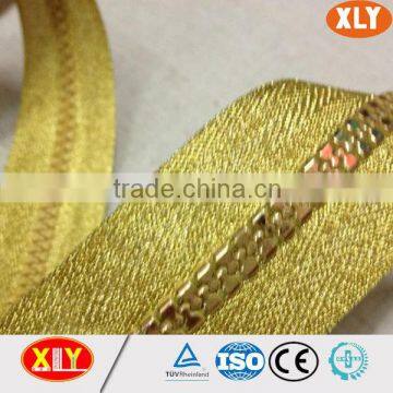 Fashion Gold Teeth and Tape Open End Plastic Zipper photo-2