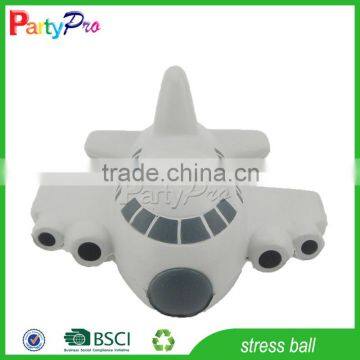 Partypro 2016 Hottest Products on the Market High Quality Custom Logo Airplane Stress Ball