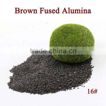 Sandblasting material brown fused alumina/brown corundum