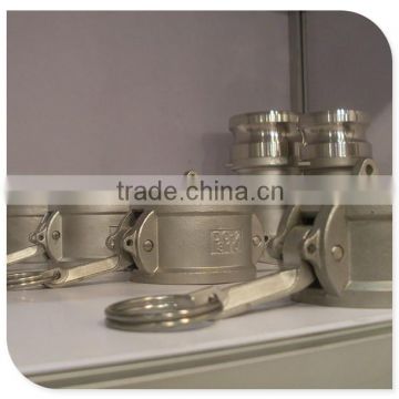 stainless steel casting A B C D E F DC DP type camlock pipe fittings