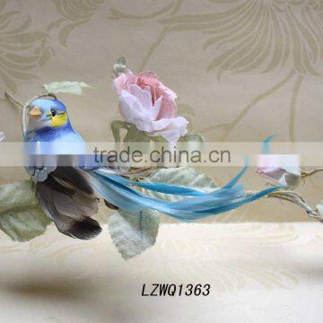 Fancy artificial feather birds LZWQ1363