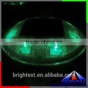 Flashing Ultra bright LED light solar traffic reflective solor road stud/ solar traffic spick/cat eye road reflector